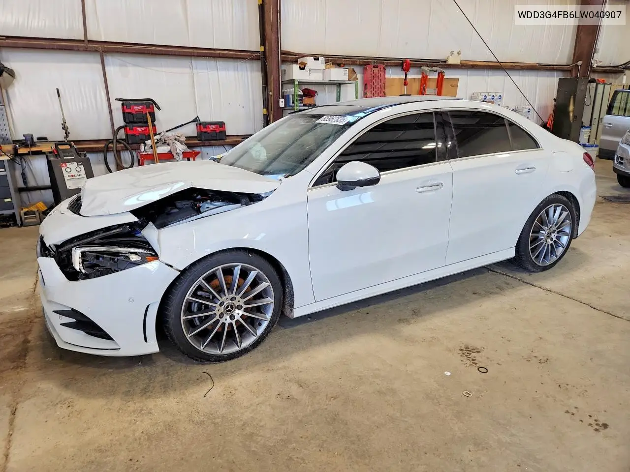 2020 Mercedes-Benz A 220 4Matic VIN: WDD3G4FB6LW040907 Lot: 85962835
