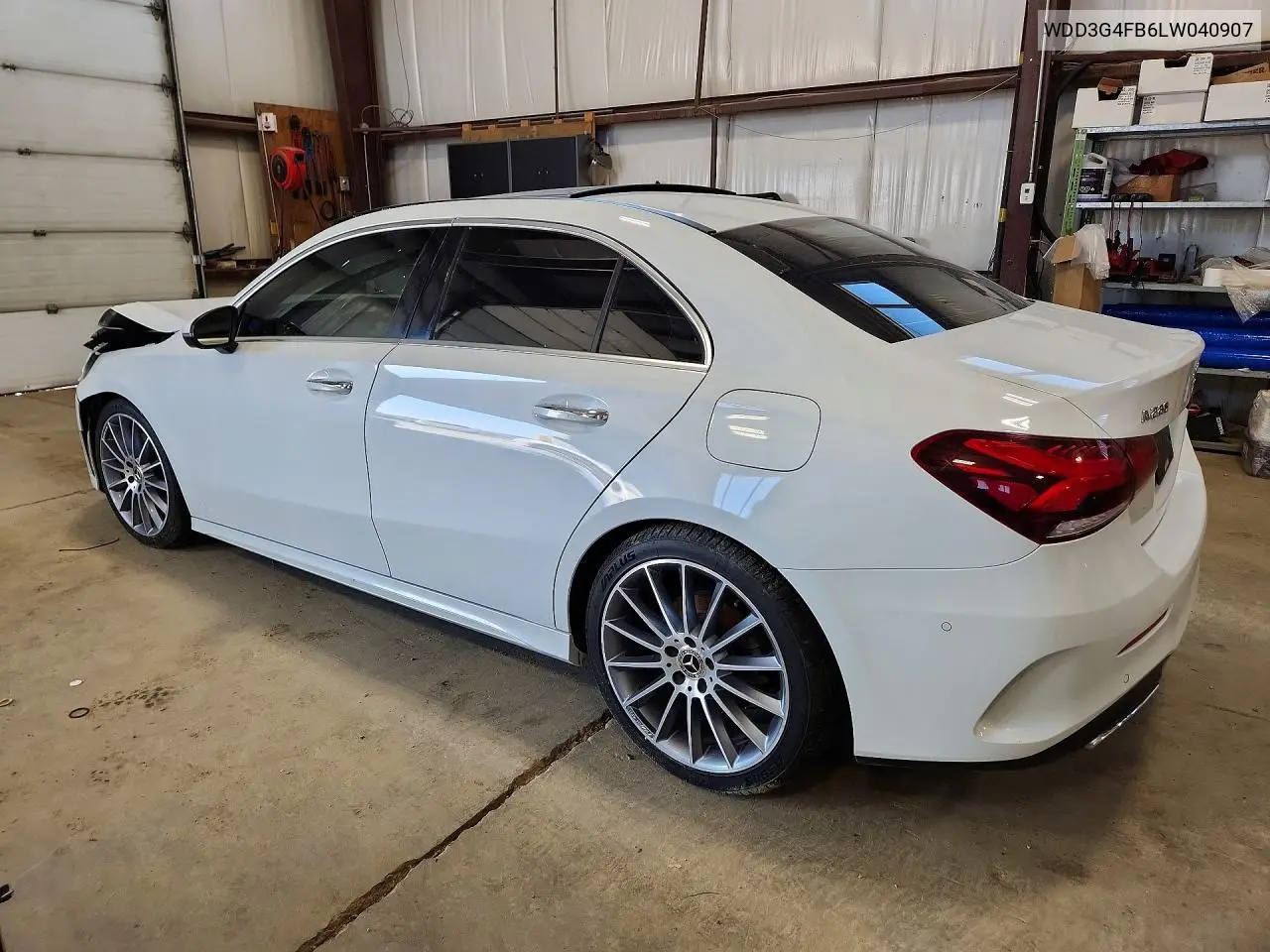 2020 Mercedes-Benz A 220 4Matic VIN: WDD3G4FB6LW040907 Lot: 85962835
