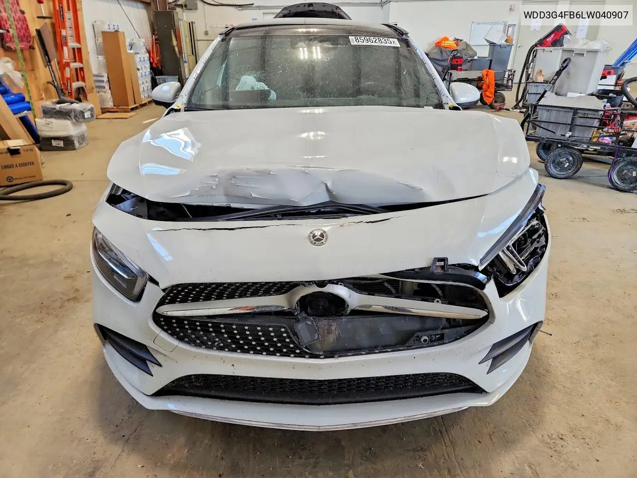 2020 Mercedes-Benz A 220 4Matic VIN: WDD3G4FB6LW040907 Lot: 85962835