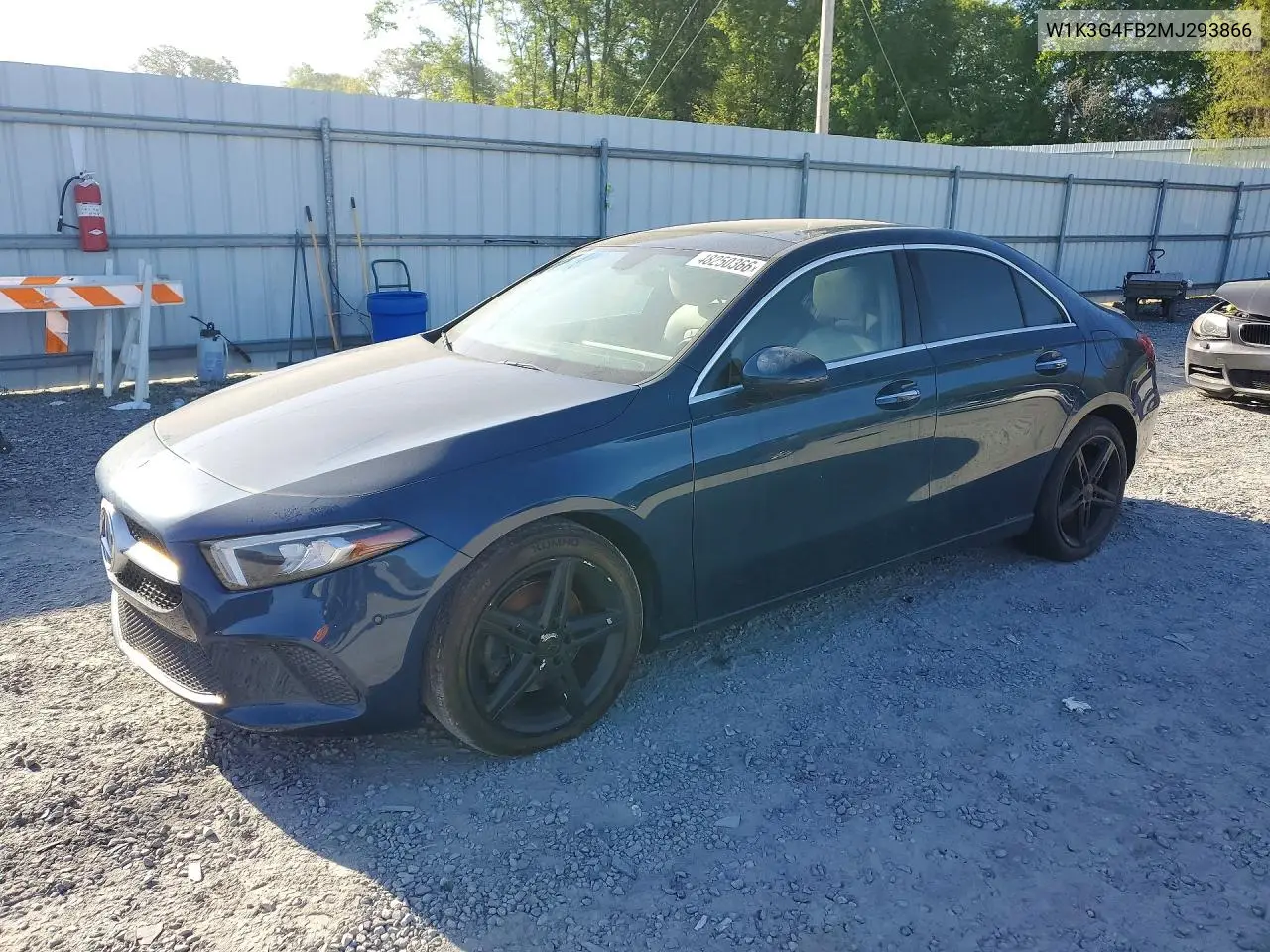 2021 Mercedes-Benz A 220 4Matic VIN: W1K3G4FB2MJ293866 Lot: 48250366