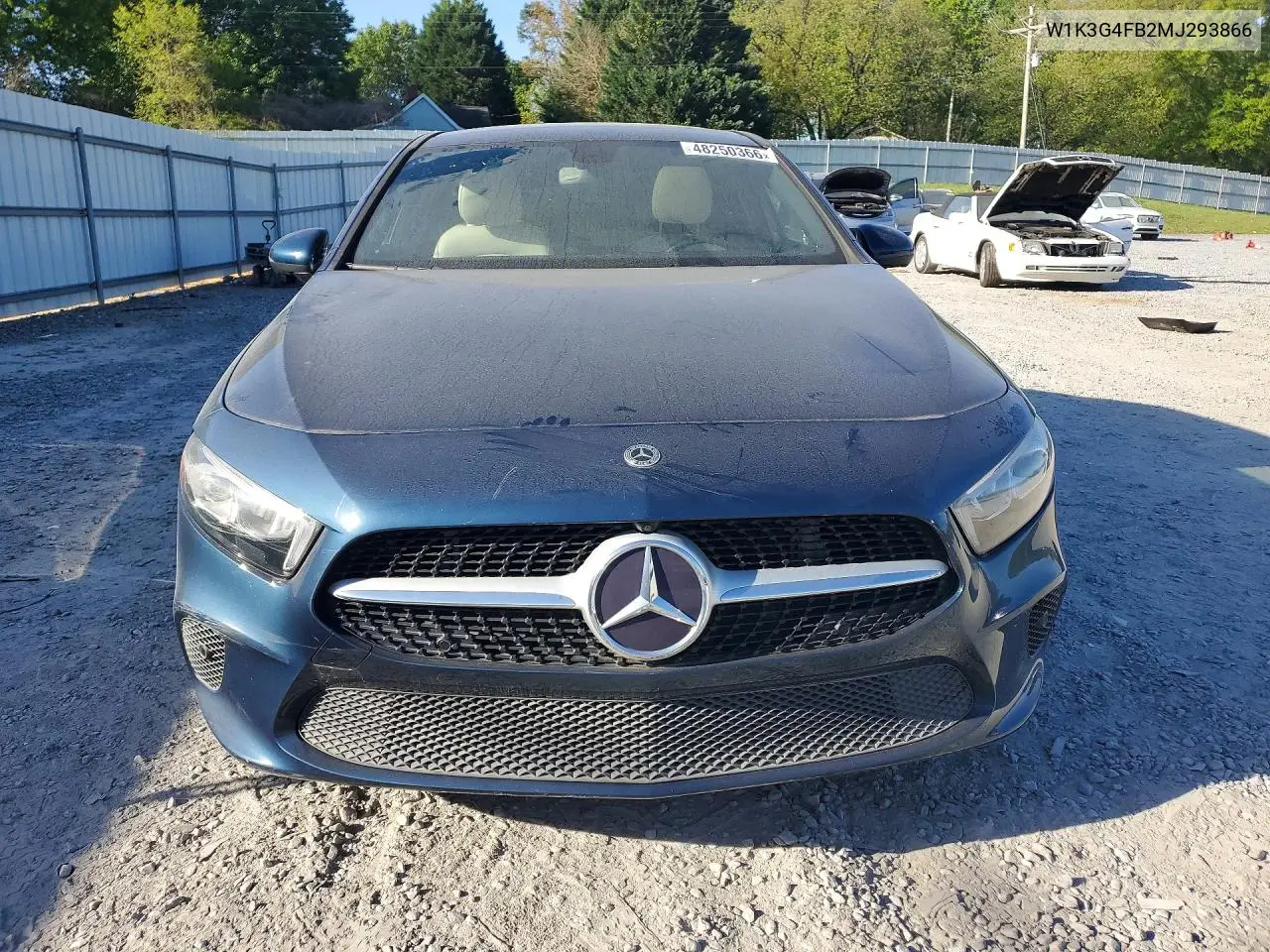 2021 Mercedes-Benz A 220 4Matic VIN: W1K3G4FB2MJ293866 Lot: 48250366