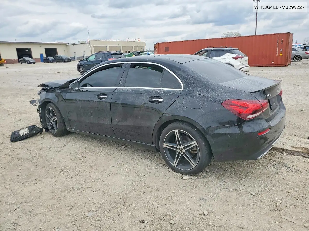 2021 Mercedes-Benz A 220 VIN: W1K3G4EB7MJ299227 Lot: 49845666