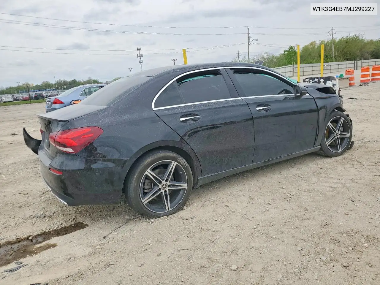 2021 Mercedes-Benz A 220 VIN: W1K3G4EB7MJ299227 Lot: 49845666