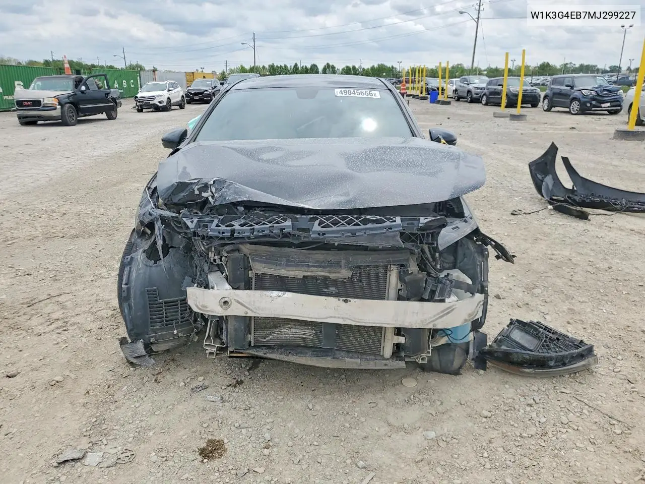 2021 Mercedes-Benz A 220 VIN: W1K3G4EB7MJ299227 Lot: 49845666
