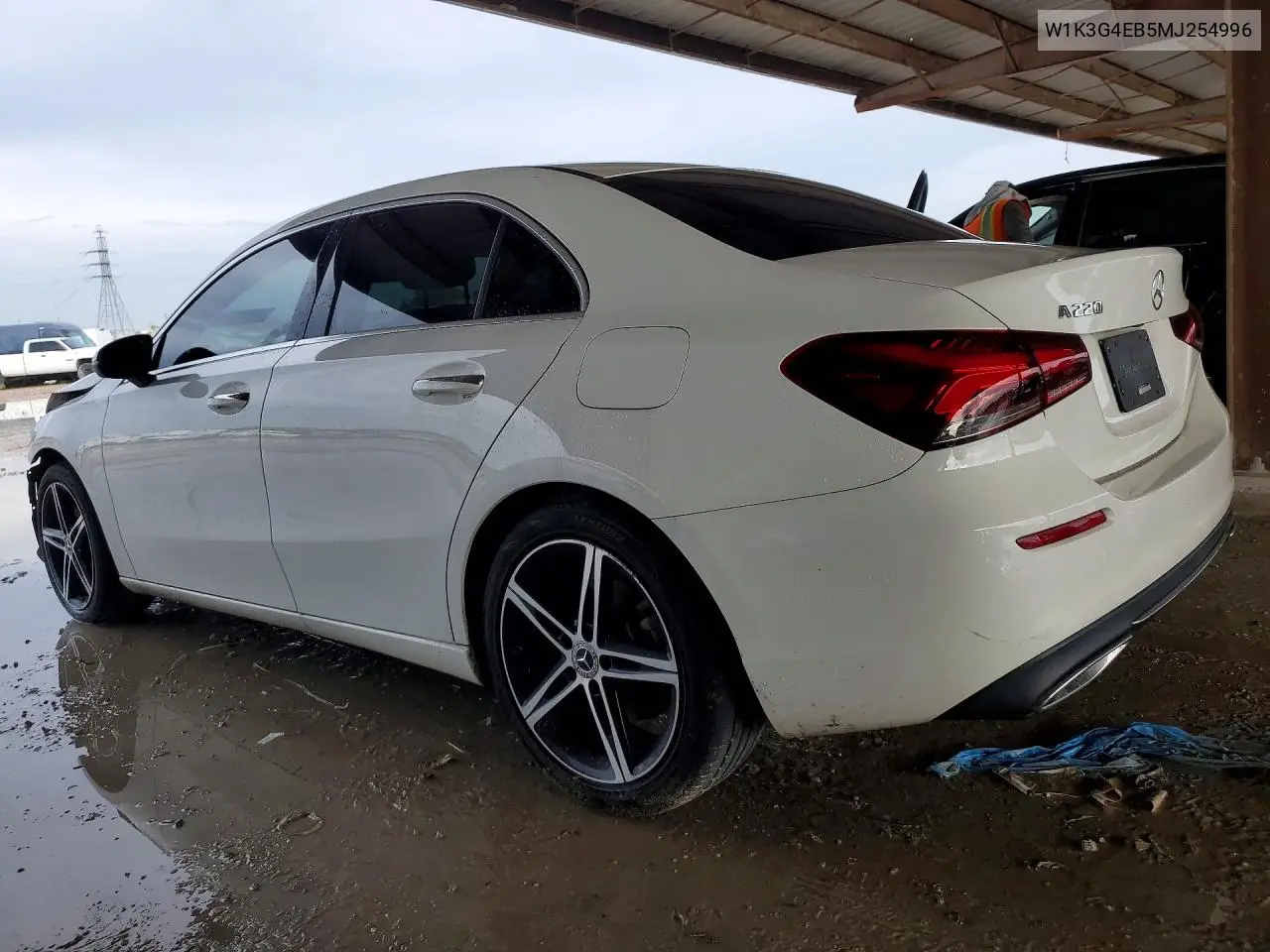 2021 Mercedes-Benz A 220 VIN: W1K3G4EB5MJ254996 Lot: 52205326