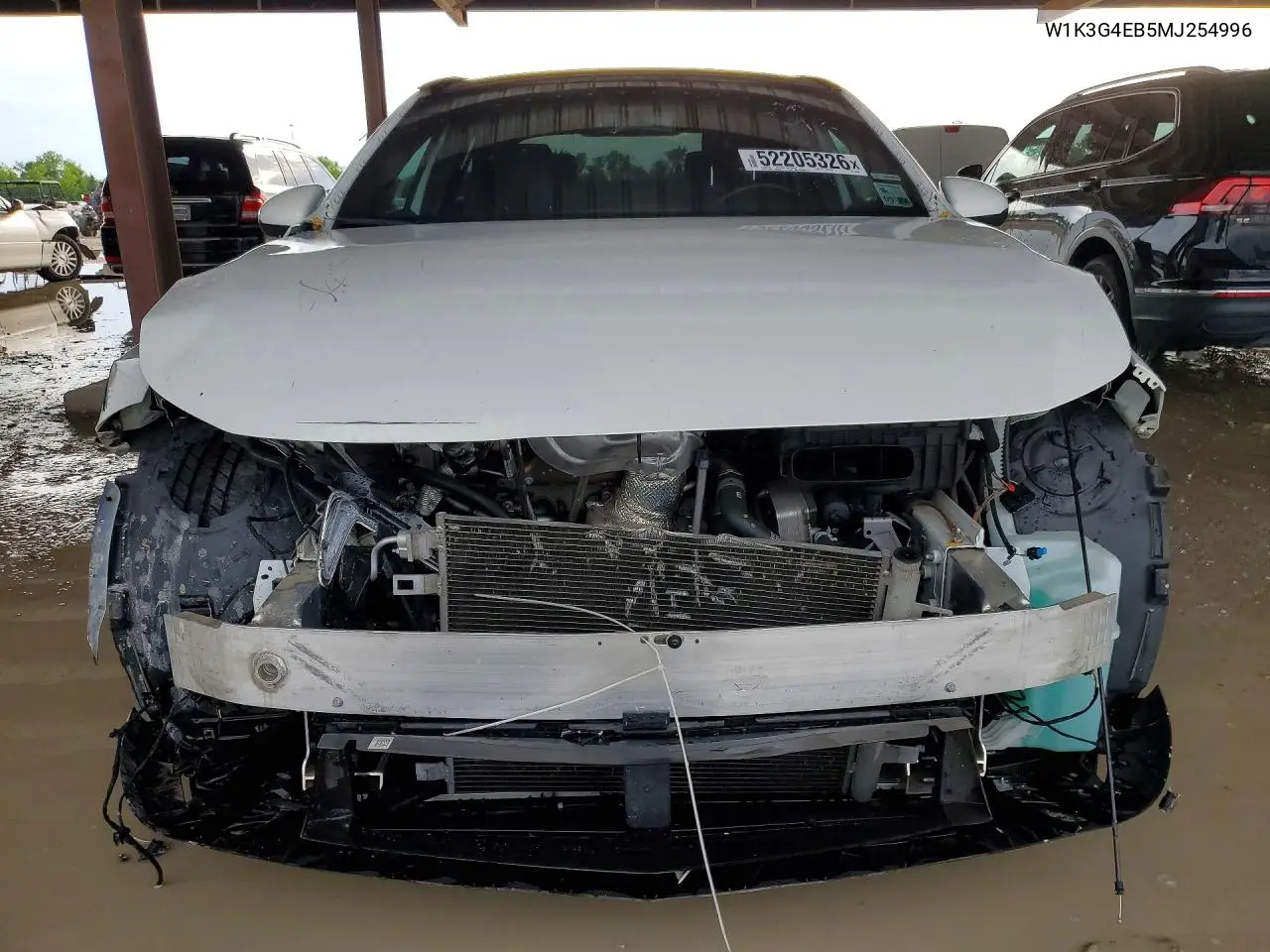 2021 Mercedes-Benz A 220 VIN: W1K3G4EB5MJ254996 Lot: 52205326