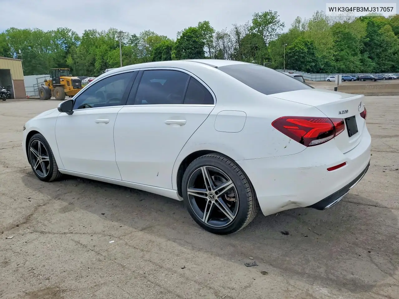2021 Mercedes-Benz A 220 4Matic VIN: W1K3G4FB3MJ317057 Lot: 54828196