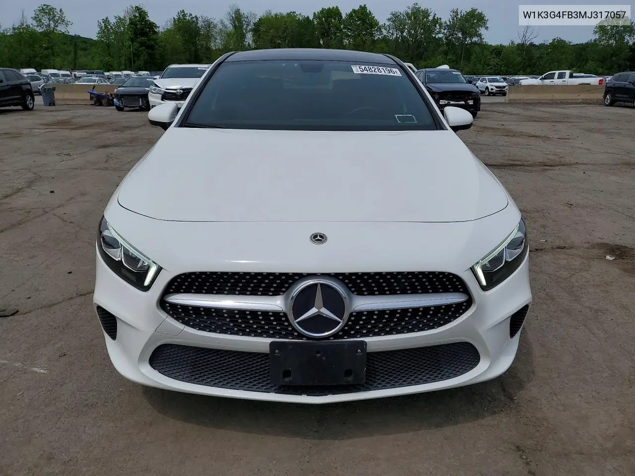 2021 Mercedes-Benz A 220 4Matic VIN: W1K3G4FB3MJ317057 Lot: 54828196