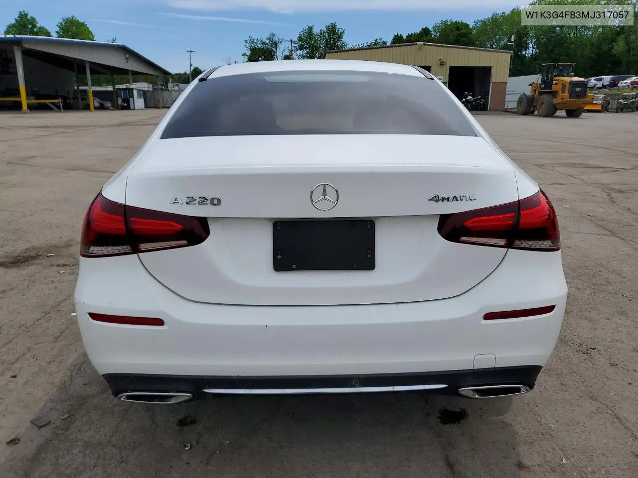 2021 Mercedes-Benz A 220 4Matic VIN: W1K3G4FB3MJ317057 Lot: 54828196