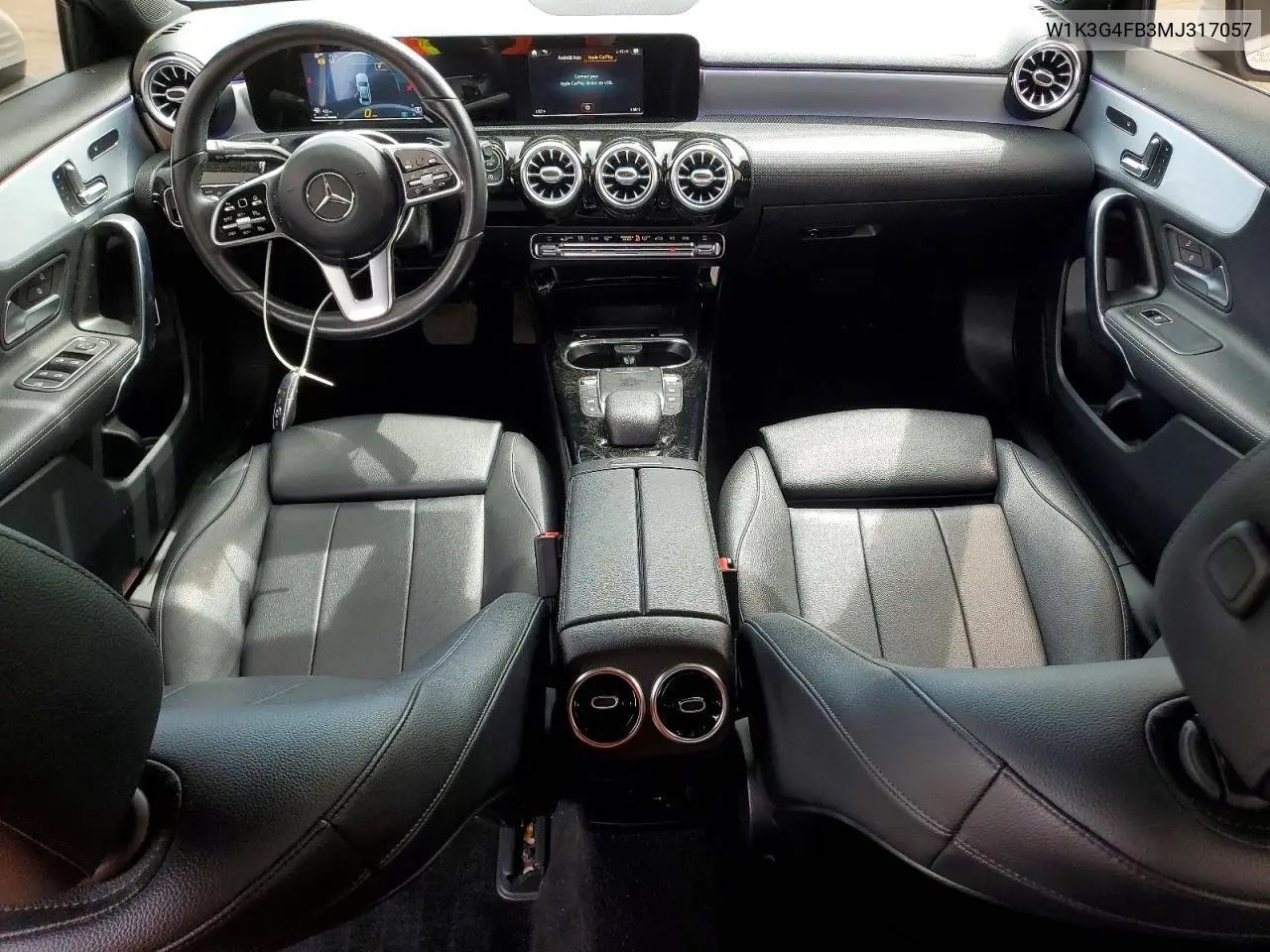 2021 Mercedes-Benz A 220 4Matic VIN: W1K3G4FB3MJ317057 Lot: 54828196