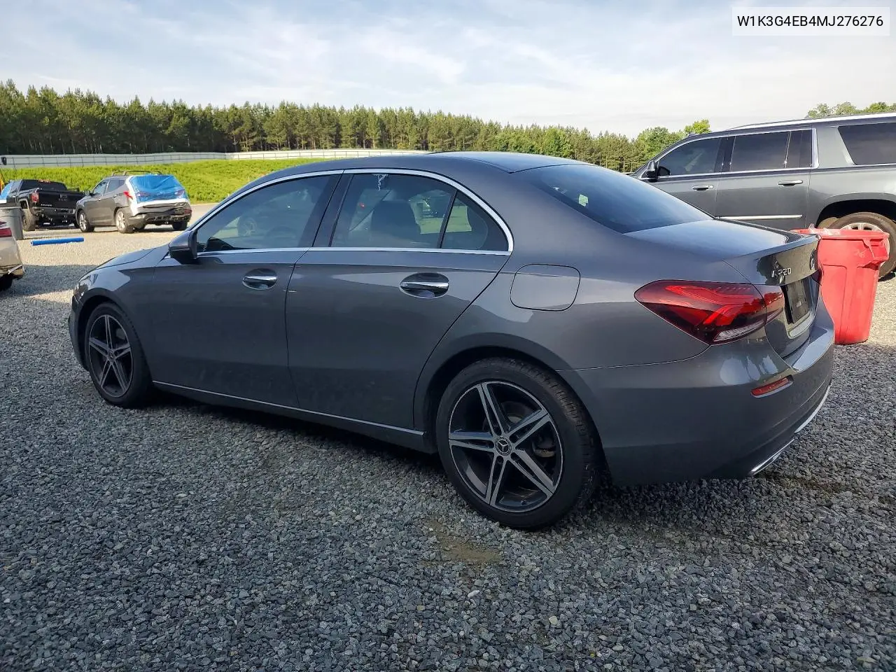 2021 Mercedes-Benz A 220 VIN: W1K3G4EB4MJ276276 Lot: 55346006
