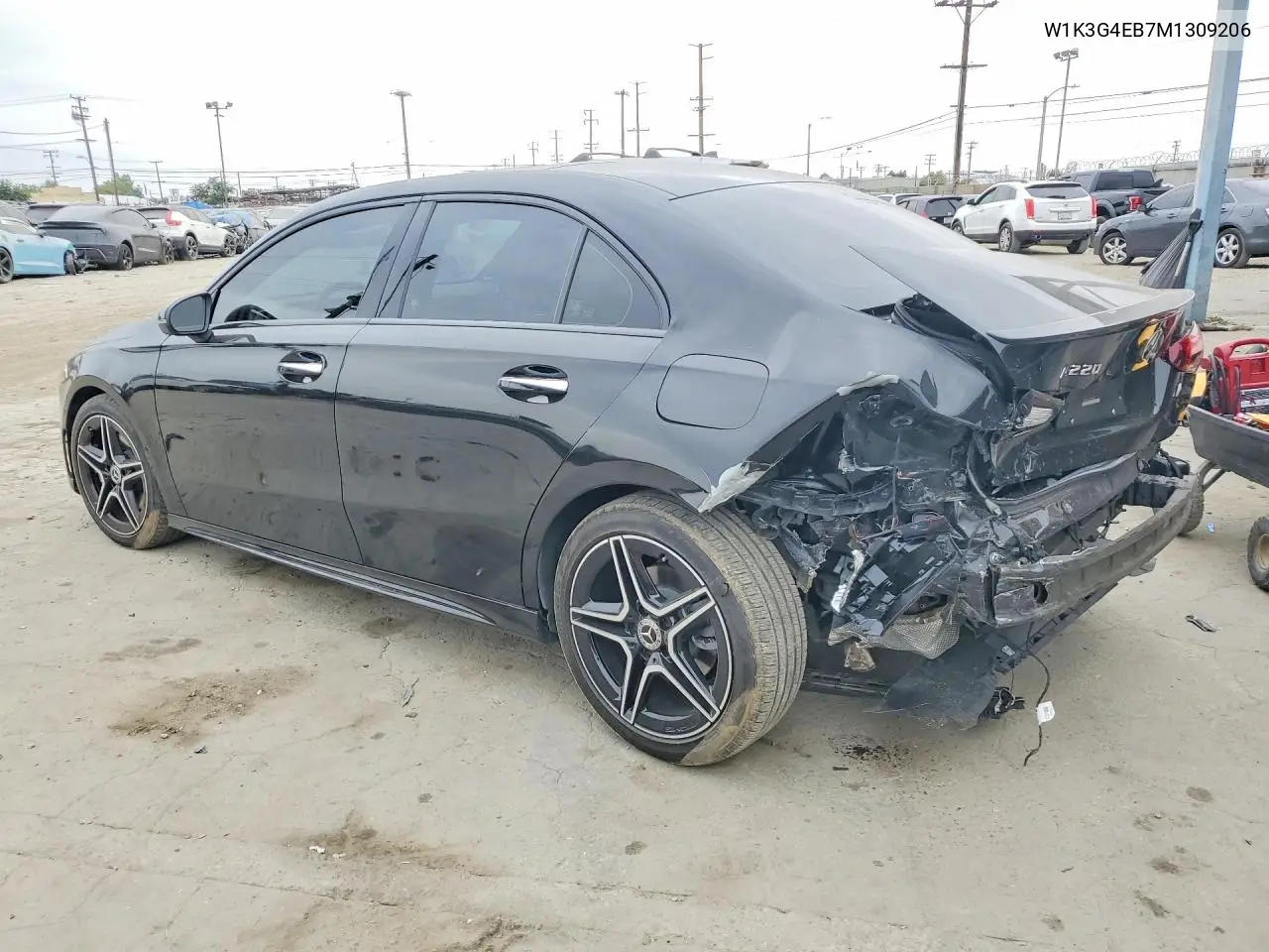 2021 Mercedes-Benz A-Class A220 VIN: W1K3G4EB7MJ309206 Lot: 55928026
