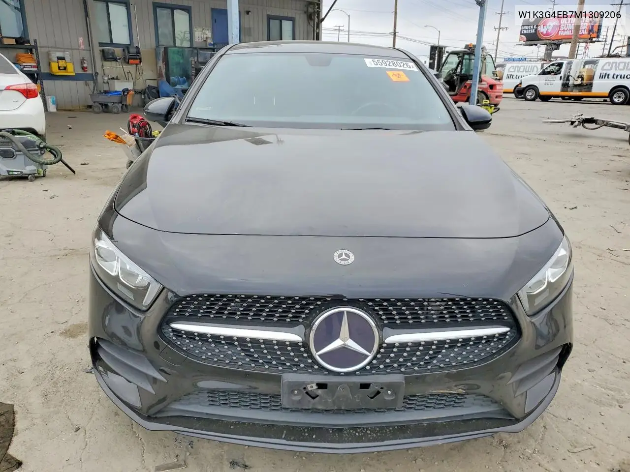 2021 Mercedes-Benz A-Class A220 VIN: W1K3G4EB7MJ309206 Lot: 55928026