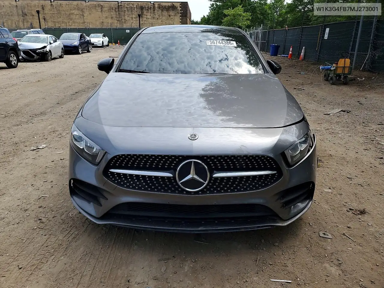 2021 Mercedes-Benz A 220 4Matic VIN: W1K3G4FB7MJ273001 Lot: 56744386