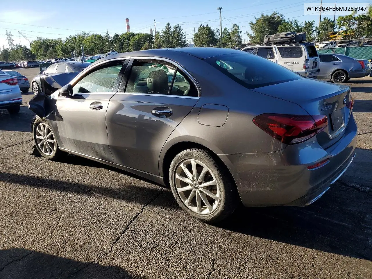 2021 Mercedes-Benz A 220 4Matic VIN: W1K3G4FB6MJ285947 Lot: 57642326
