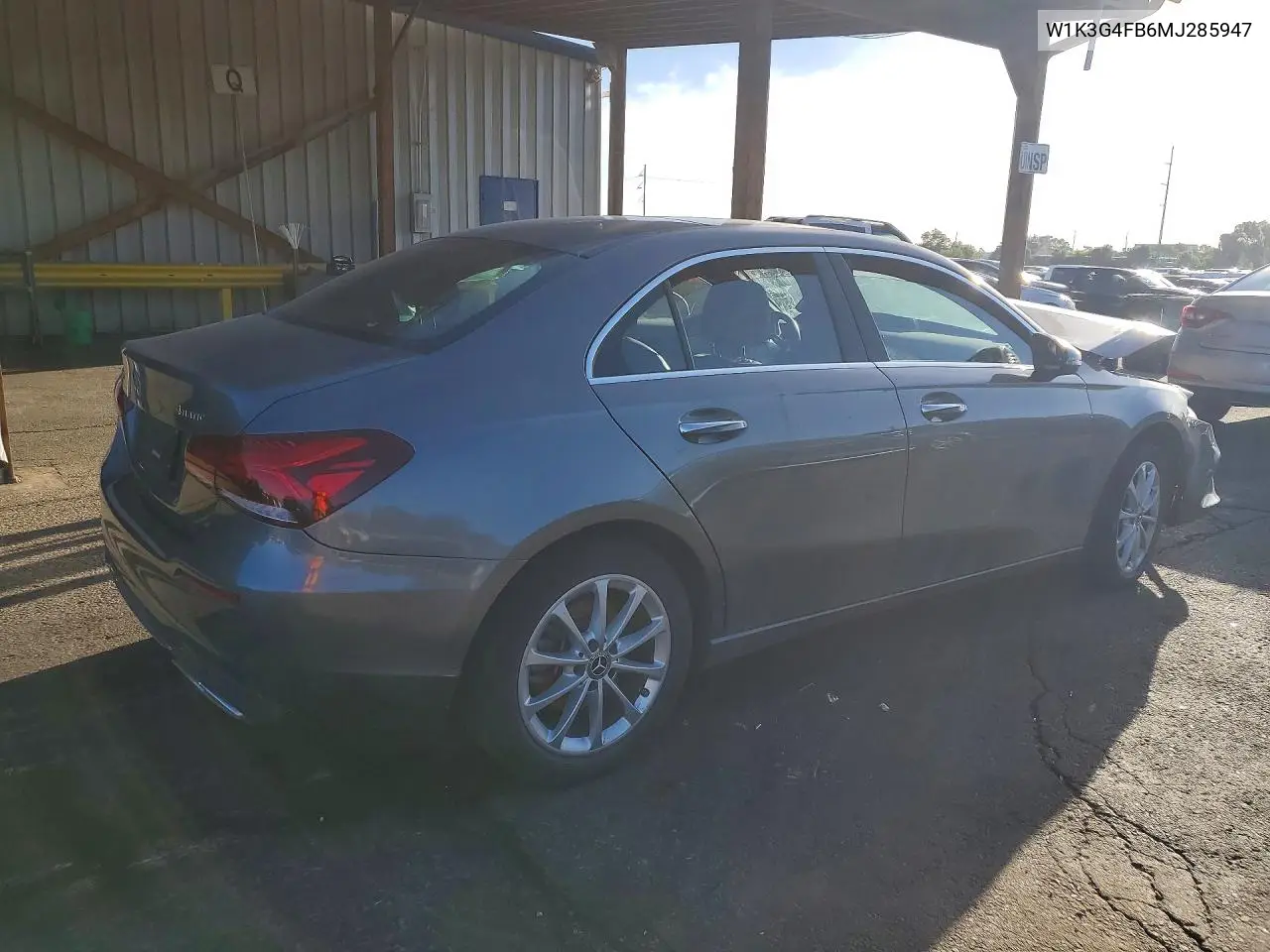 2021 Mercedes-Benz A 220 4Matic VIN: W1K3G4FB6MJ285947 Lot: 57642326