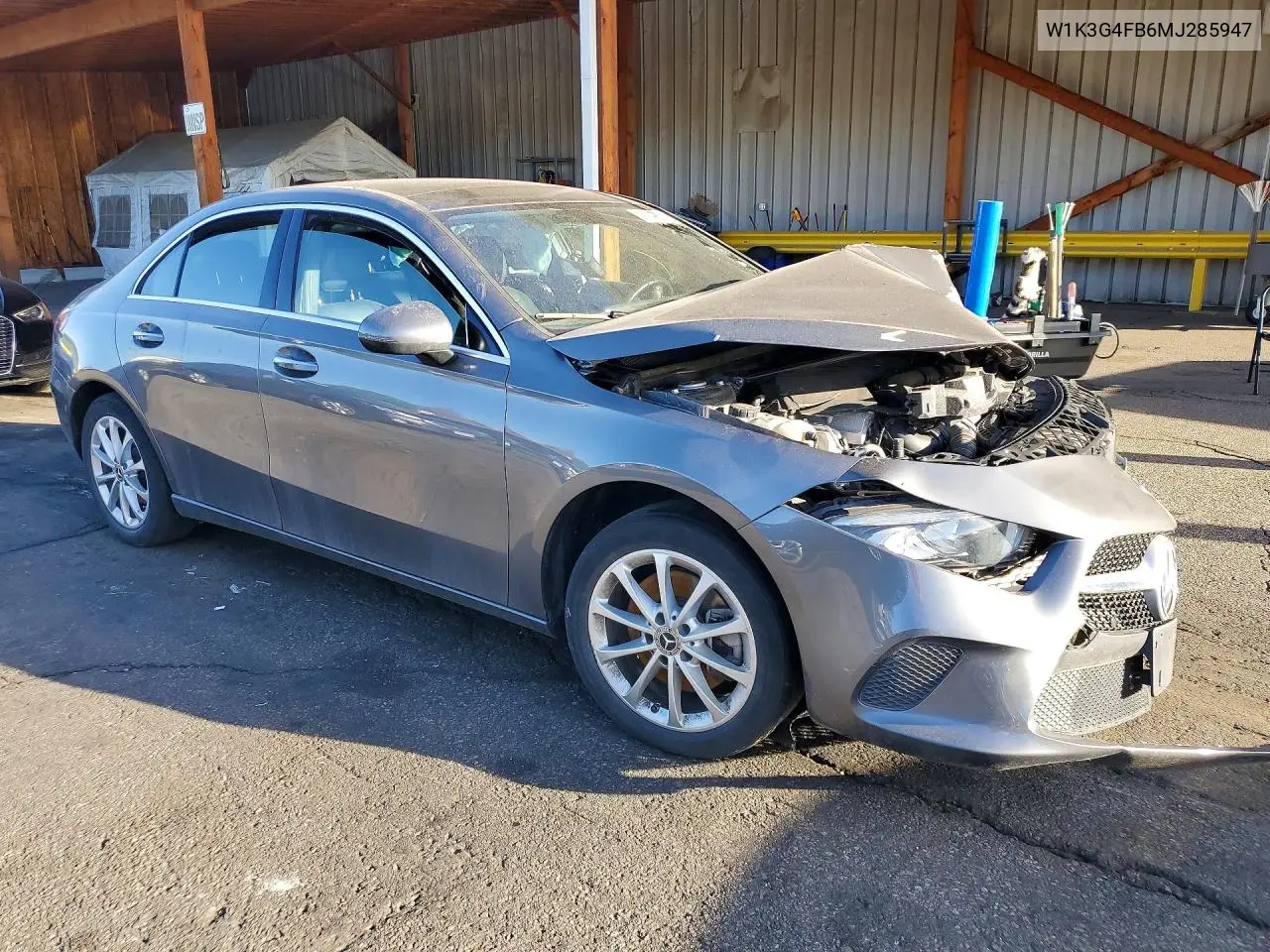 2021 Mercedes-Benz A 220 4Matic VIN: W1K3G4FB6MJ285947 Lot: 57642326