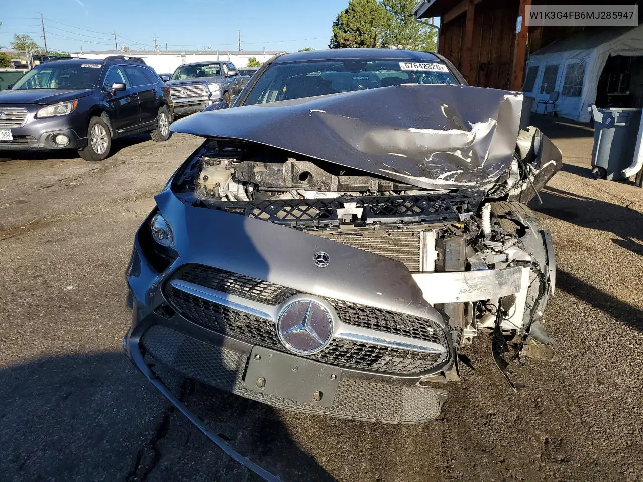 2021 Mercedes-Benz A 220 4Matic VIN: W1K3G4FB6MJ285947 Lot: 57642326