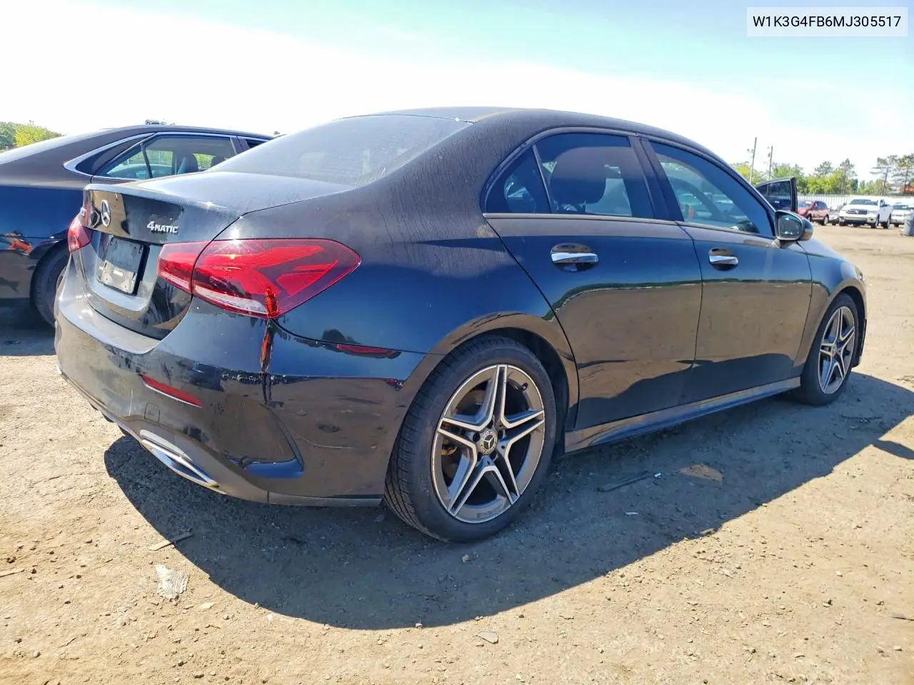 2021 Mercedes-Benz A 220 4Matic VIN: W1K3G4FB6MJ305517 Lot: 60852596