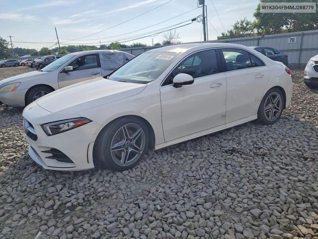 2021 Mercedes-Benz A 220 4Matic VIN: W1K3G4FB4MJ288779 Lot: 60898076