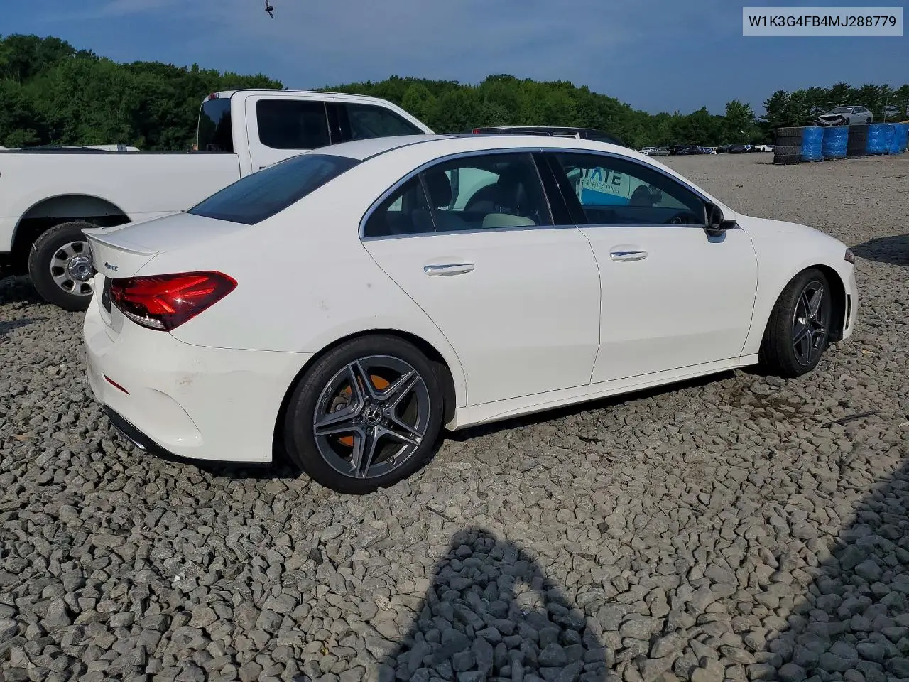 2021 Mercedes-Benz A 220 4Matic VIN: W1K3G4FB4MJ288779 Lot: 60898076