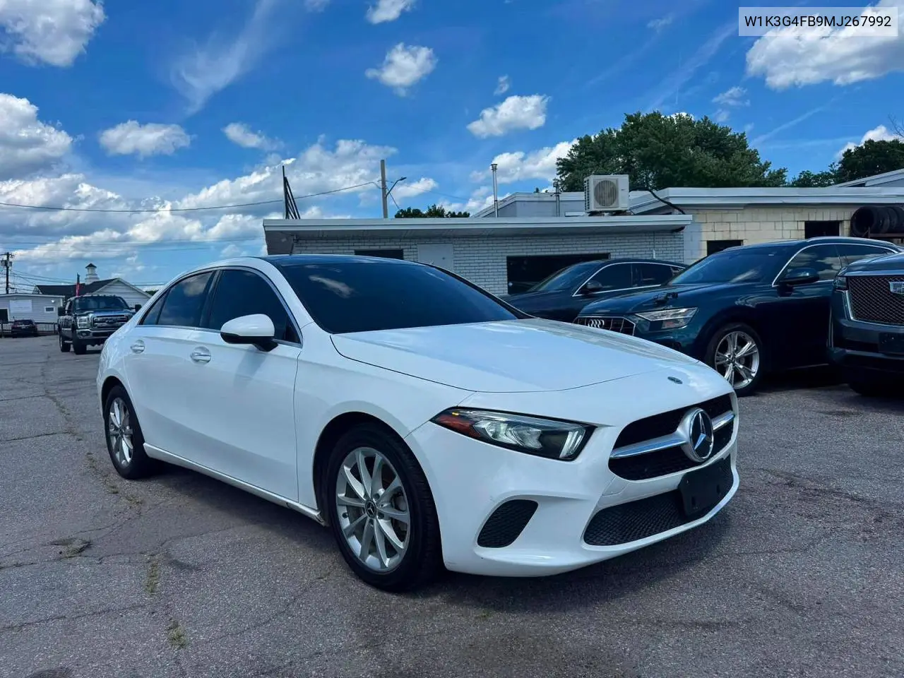 2021 Mercedes-Benz A 220 4Matic VIN: W1K3G4FB9MJ267992 Lot: 62118556