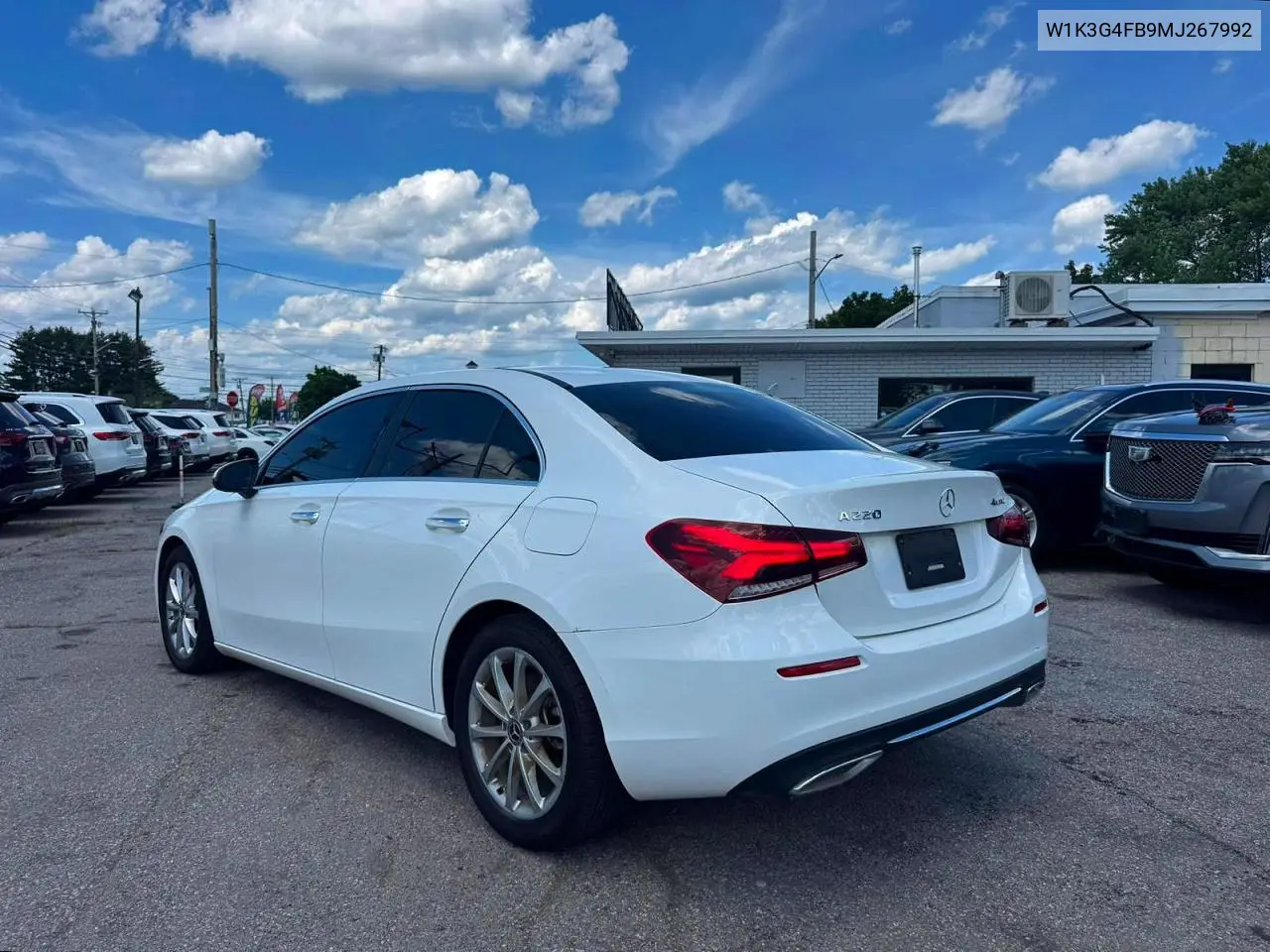 2021 Mercedes-Benz A 220 4Matic VIN: W1K3G4FB9MJ267992 Lot: 62118556