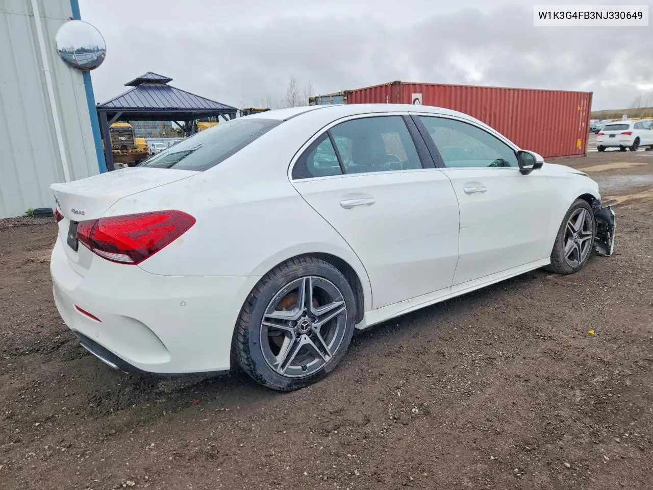 2022 Mercedes-Benz A 220 4Matic VIN: W1K3G4FB3NJ330649 Lot: 50577736