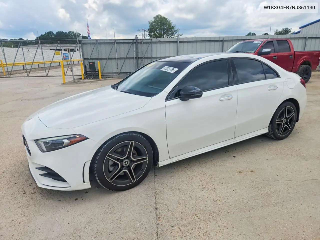 2022 Mercedes-Benz A 220 4Matic VIN: W1K3G4FB7NJ361130 Lot: 60805756