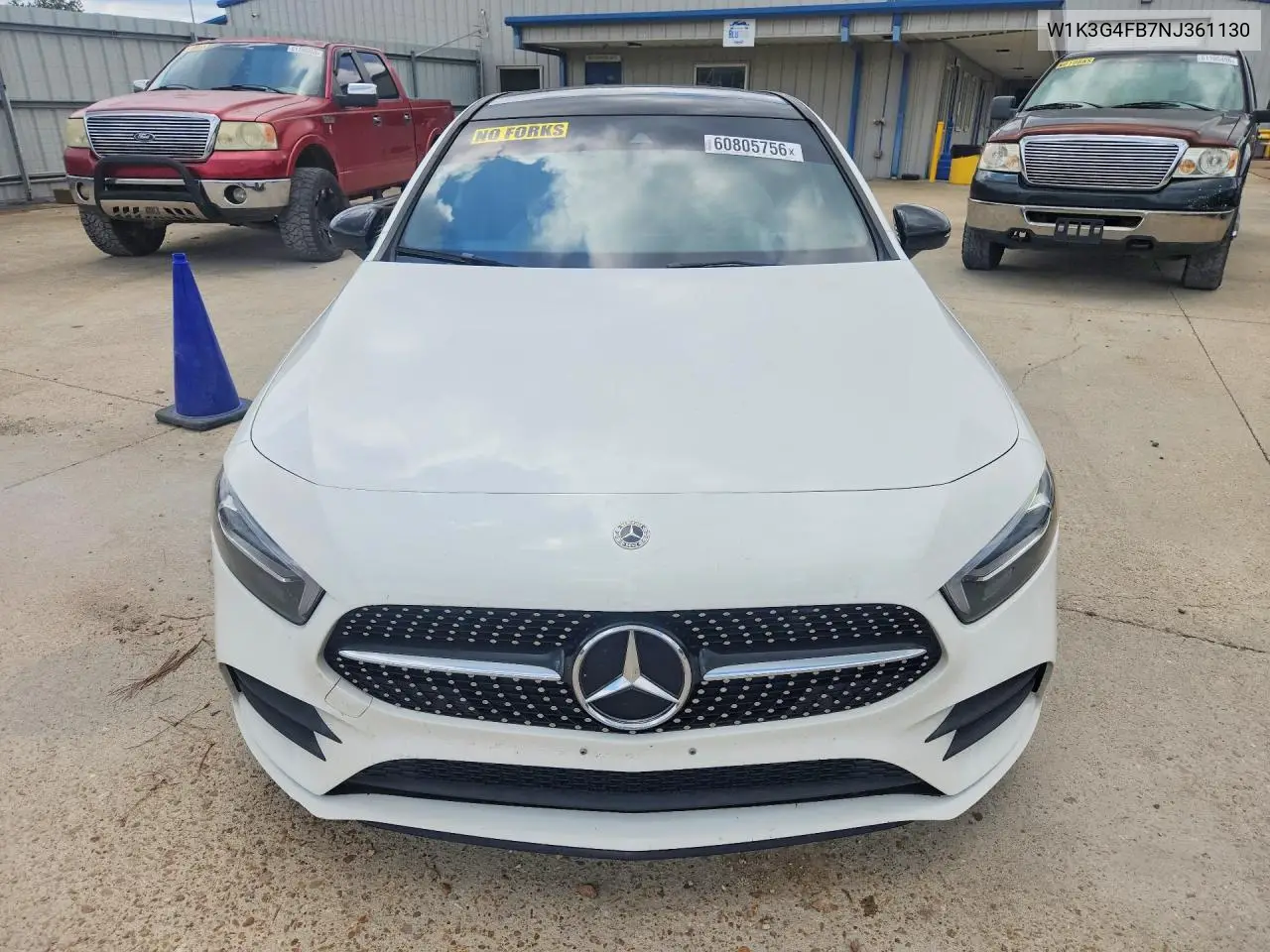 2022 Mercedes-Benz A 220 4Matic VIN: W1K3G4FB7NJ361130 Lot: 60805756