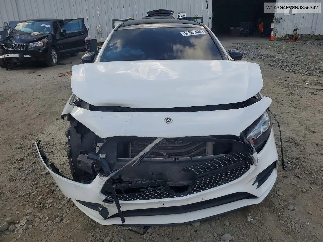 2022 Mercedes-Benz A-Class A220-4M VIN: W1K3G4FV8NJ356342 Lot: 60866436