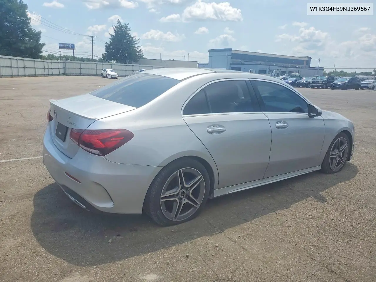 2022 Mercedes-Benz A 220 4Matic VIN: W1K3G4FB9NJ369567 Lot: 61140786