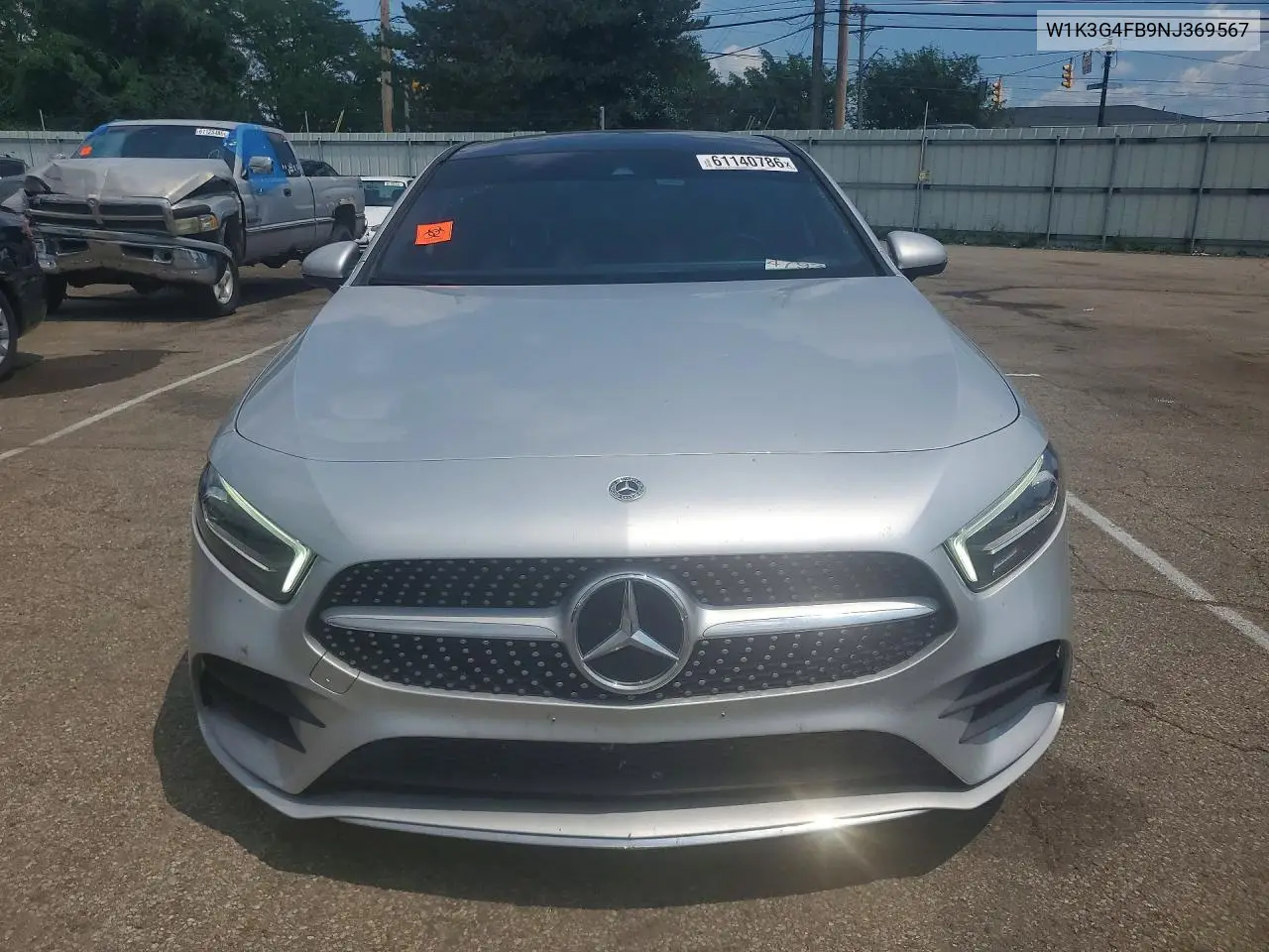 2022 Mercedes-Benz A 220 4Matic VIN: W1K3G4FB9NJ369567 Lot: 61140786