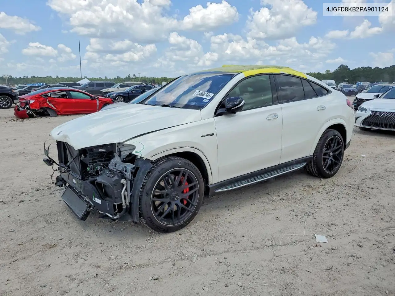 2023 Mercedes-Benz Gle Coupe 63 S 4Matic Amg VIN: 4JGFD8KB2PA901124 Lot: 55560746
