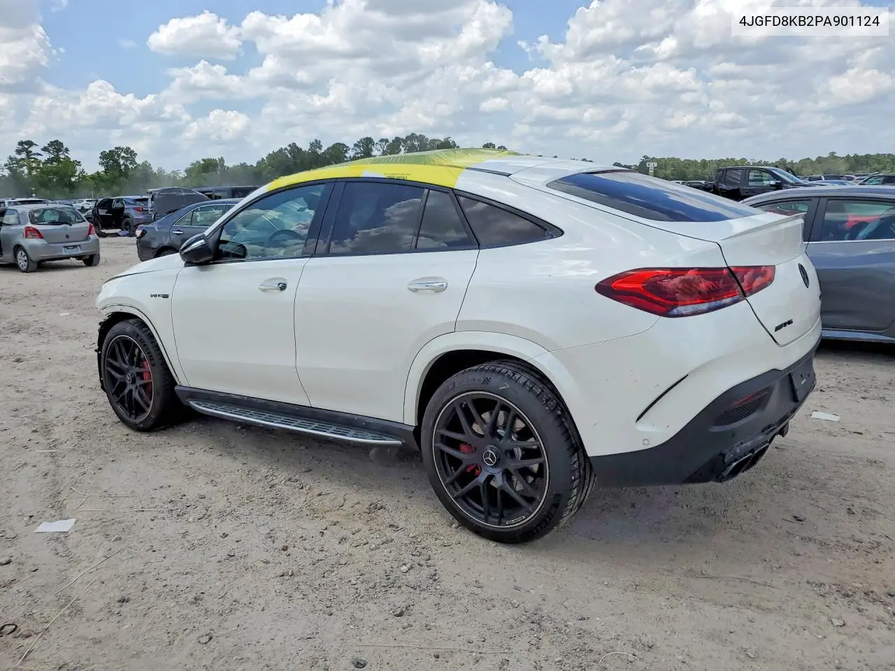 2023 Mercedes-Benz Gle Coupe 63 S 4Matic Amg VIN: 4JGFD8KB2PA901124 Lot: 55560746