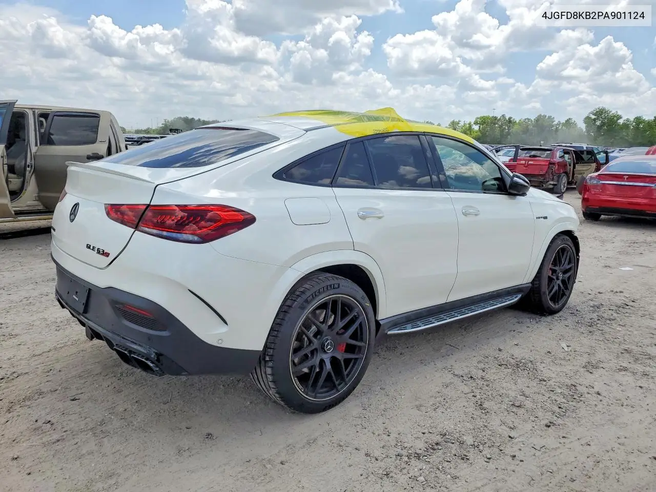 2023 Mercedes-Benz Gle Coupe 63 S 4Matic Amg VIN: 4JGFD8KB2PA901124 Lot: 55560746