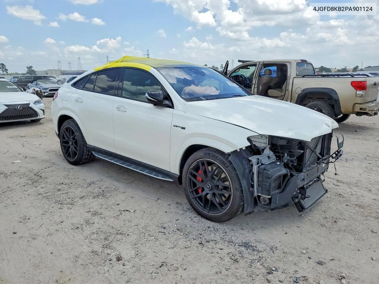 2023 Mercedes-Benz Gle Coupe 63 S 4Matic Amg VIN: 4JGFD8KB2PA901124 Lot: 55560746