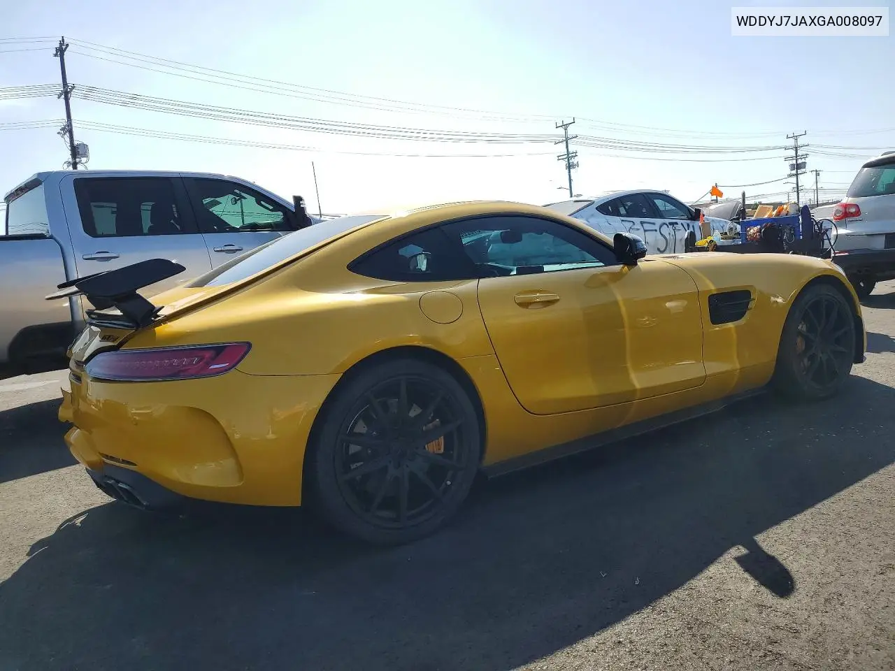 2016 Mercedes-Benz Amg Gt S VIN: WDDYJ7JAXGA008097 Lot: 51820616