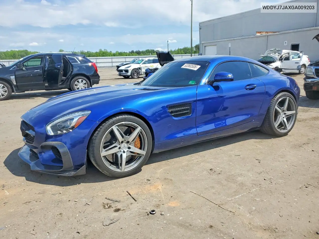 2016 Mercedes-Benz Amg Gt S VIN: WDDYJ7JAXGA009203 Lot: 53360506