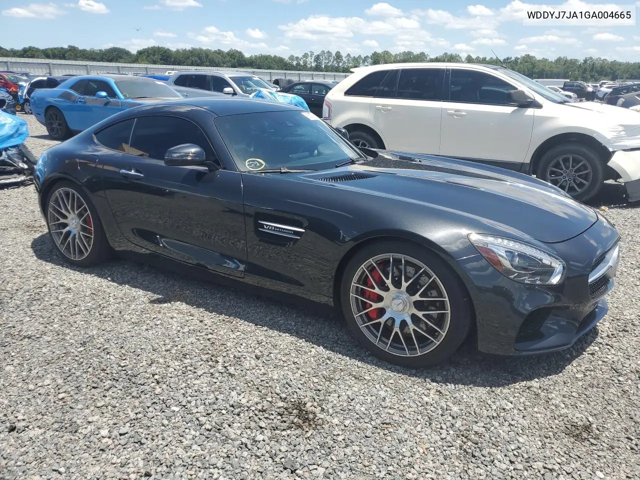 2016 Mercedes-Benz Amg Gt S VIN: WDDYJ7JA1GA004665 Lot: 56307666