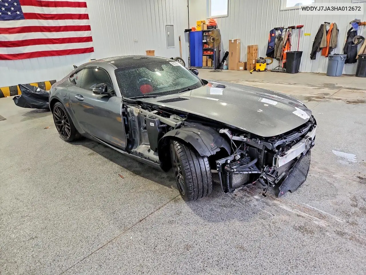 2017 Mercedes-Benz Amg Gt S VIN: WDDYJ7JA3HA012672 Lot: 62170056