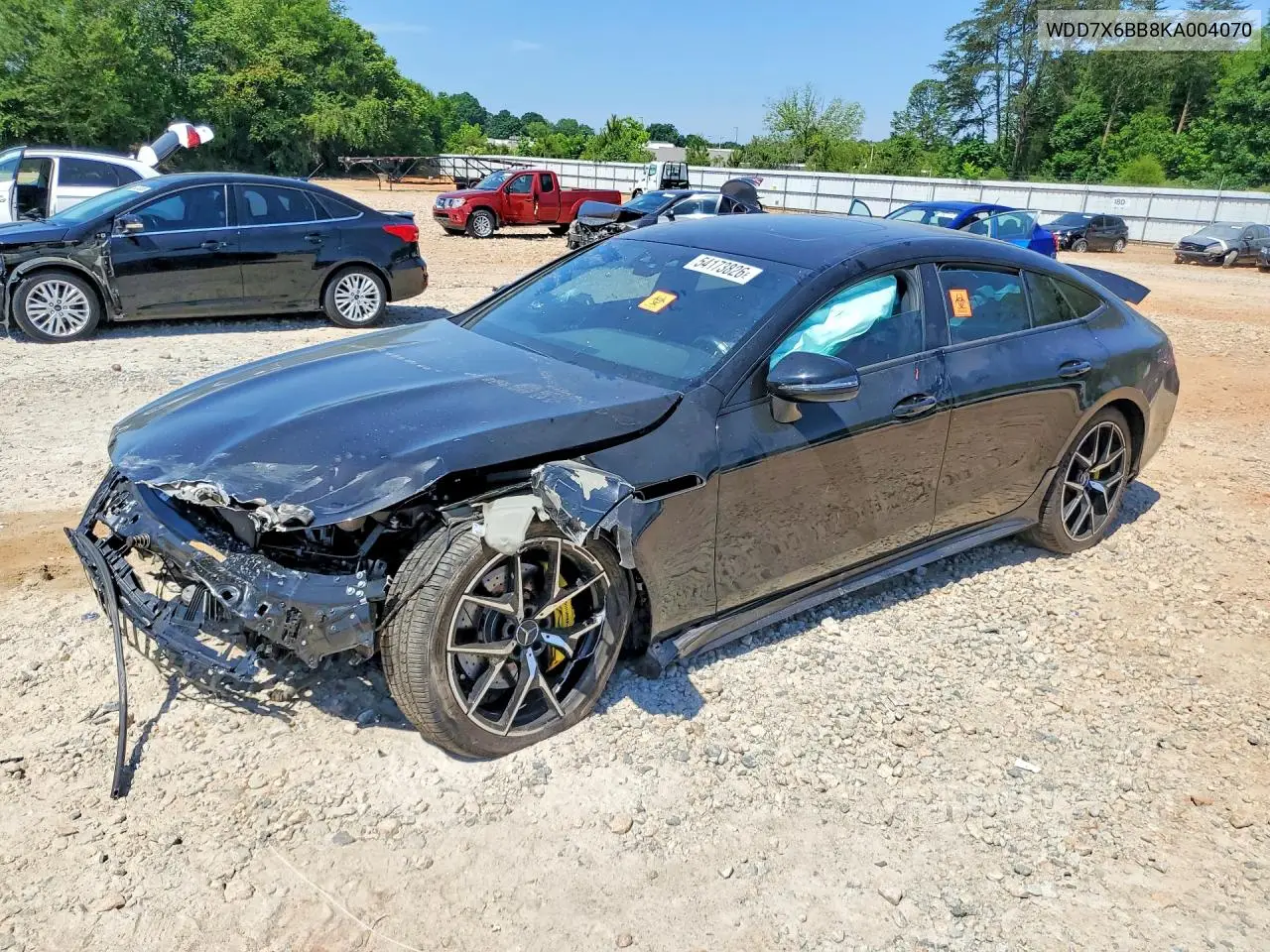 2019 Mercedes-Benz Amg Gt 53 VIN: WDD7X6BB8KA004070 Lot: 54173826