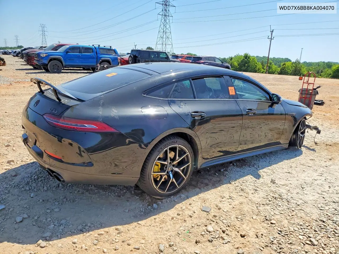 2019 Mercedes-Benz Amg Gt 53 VIN: WDD7X6BB8KA004070 Lot: 54173826