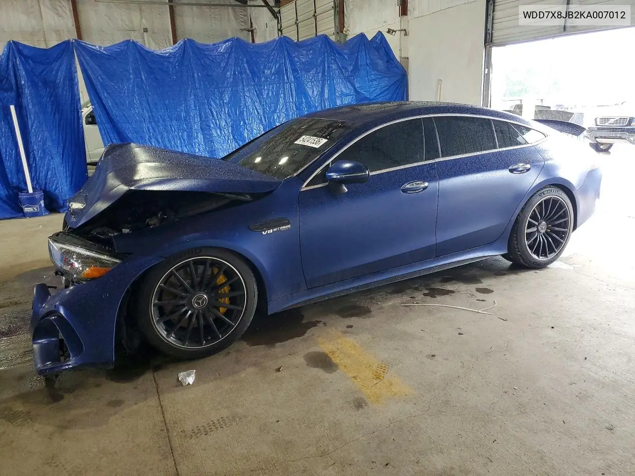 2019 Mercedes-Benz Amg Gt 63 VIN: WDD7X8JB2KA007012 Lot: 54241536