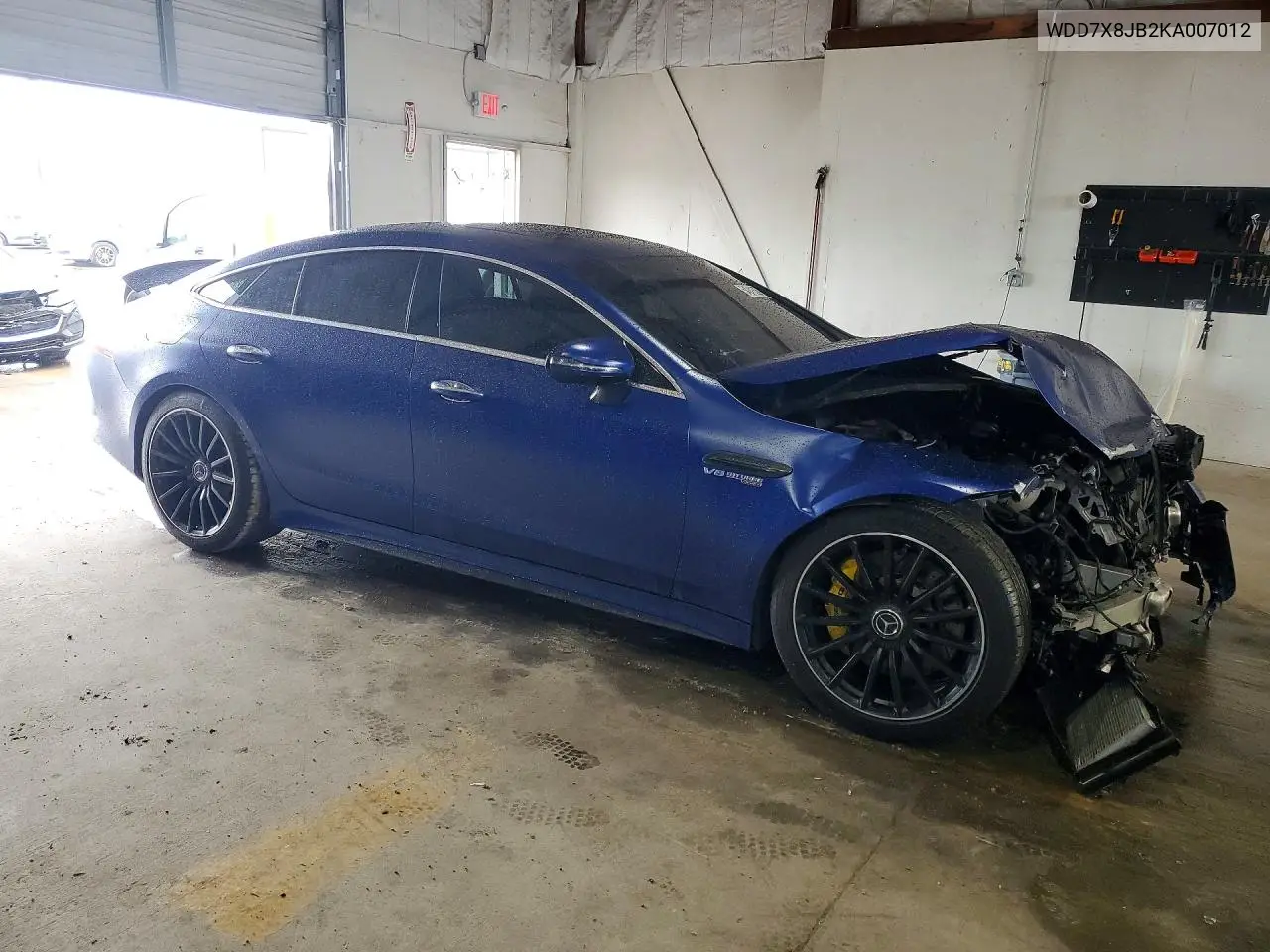 2019 Mercedes-Benz Amg Gt 63 VIN: WDD7X8JB2KA007012 Lot: 54241536