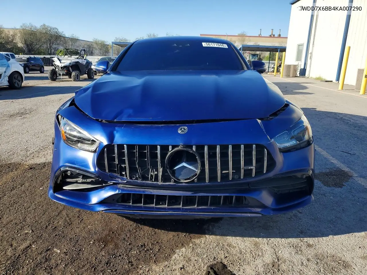 2019 Mercedes-Benz Amg Gt 53 VIN: WDD7X6BB4KA007290 Lot: 56171946