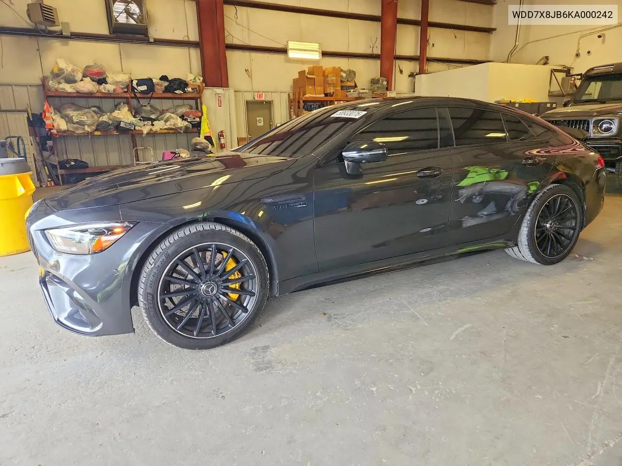 2019 Mercedes-Benz Amg Gt 63 VIN: WDD7X8JB6KA000242 Lot: 58933076