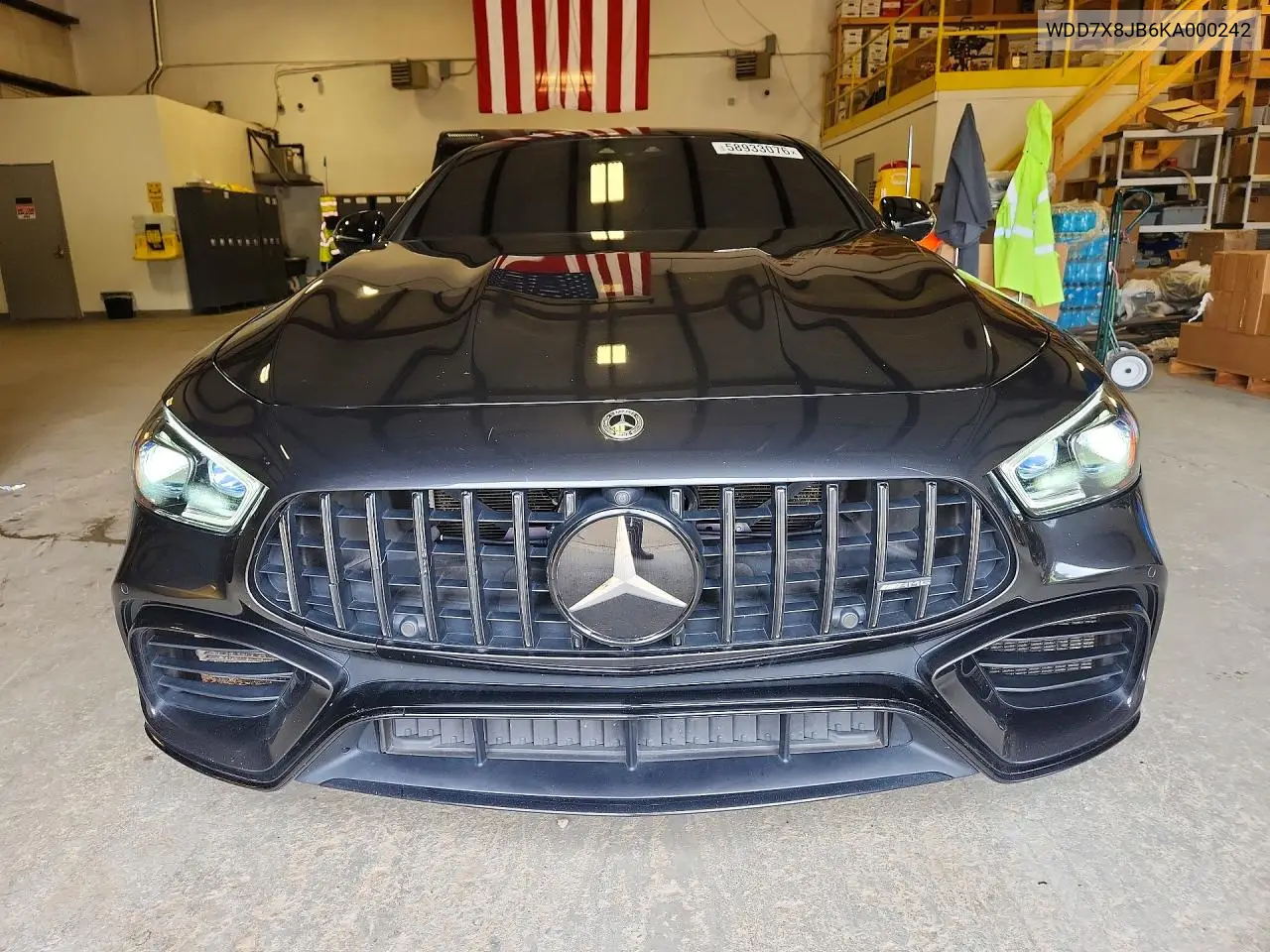 2019 Mercedes-Benz Amg Gt 63 VIN: WDD7X8JB6KA000242 Lot: 58933076