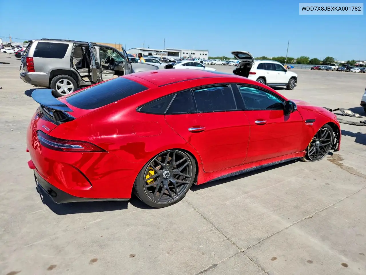 2019 Mercedes-Benz Amg Gt 63 VIN: WDD7X8JBXKA001782 Lot: 59922476