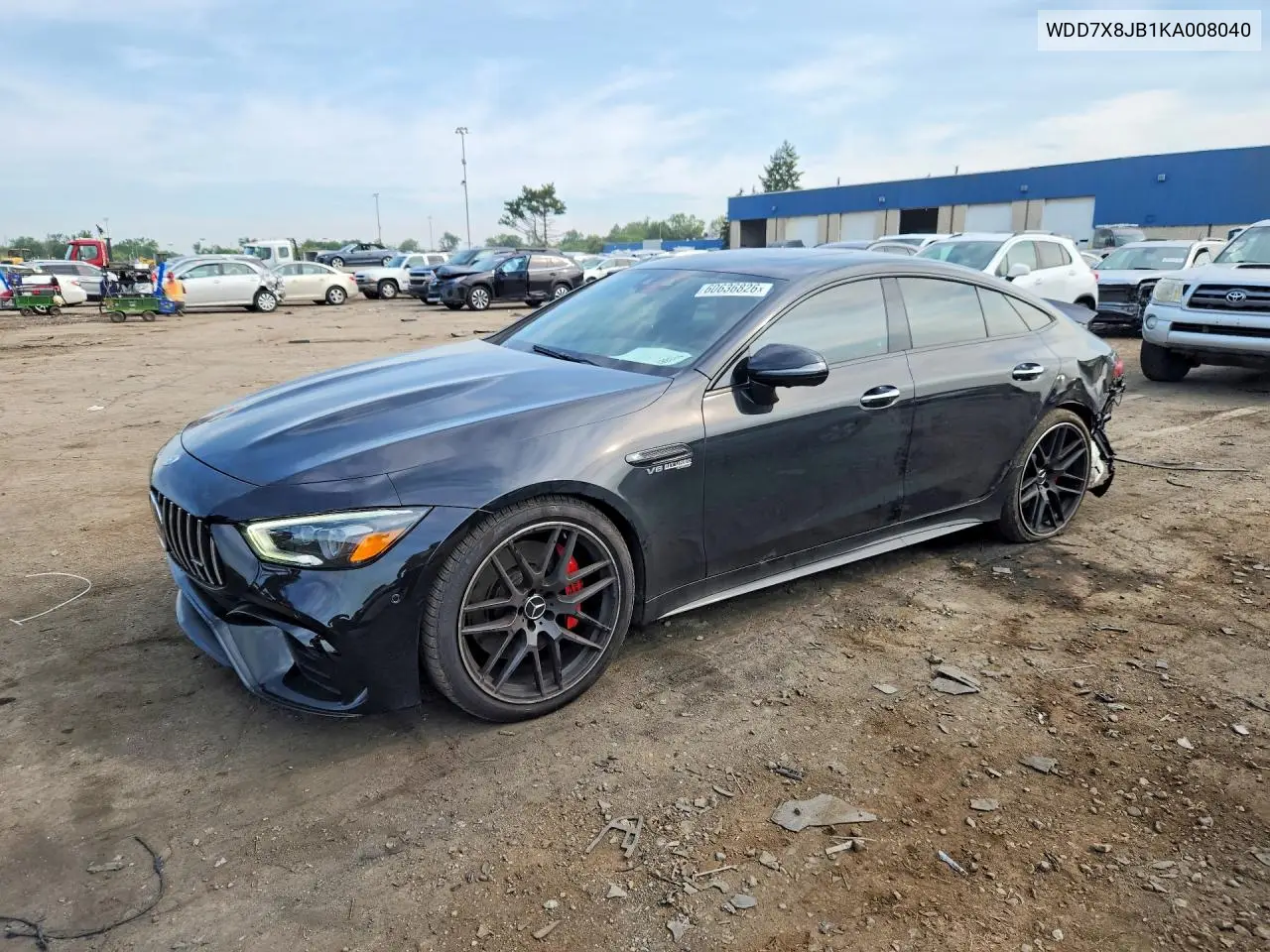 2019 Mercedes-Benz Amg Gt 63 VIN: WDD7X8JB1KA008040 Lot: 60636826